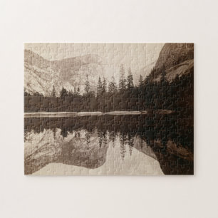 Yosemite - Mirror Lake - National Park Jigsaw Puzzle