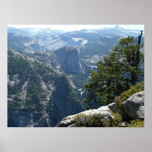 Yosemite Mountain View in Yosemite National Park Poster