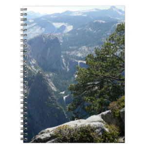 Yosemite Mountain View in Yosemite National Park Spiral Notebook