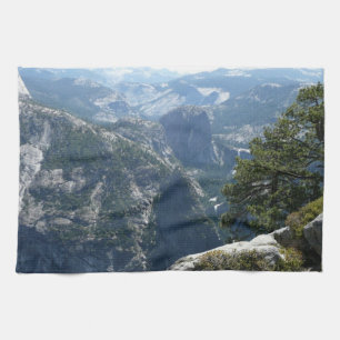 Yosemite Mountain View in Yosemite National Park Tea Towel