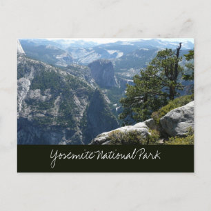 Yosemite Mountain View Postcard