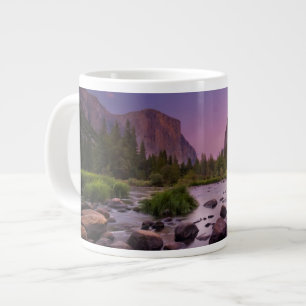 Yosemite National Park at Dusk Large Coffee Mug