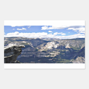 Yosemite National Park (B) Rectangular Sticker