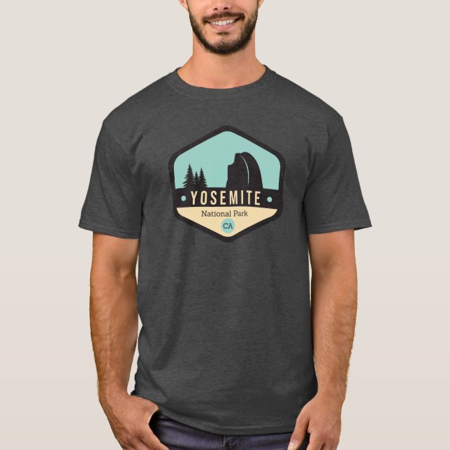 Yosemite National Park Badge T-Shirt (Front)