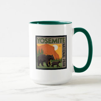 Yosemite National Park | Bear Family Mug