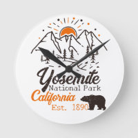 Yosemite National Park Bear Minimalist Mountain