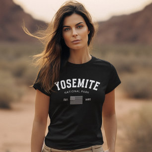 Yosemite National Park Beautiful Landscape Tri-Blend Shirt