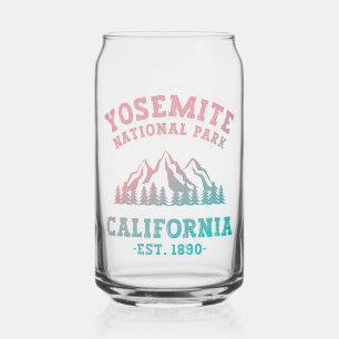 Yosemite National Park California Hiking Gradient Can Glass