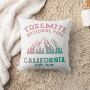 Yosemite National Park California Hiking Gradient Cushion