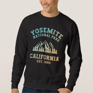 Yosemite National Park California Hiking Gradient Sweatshirt