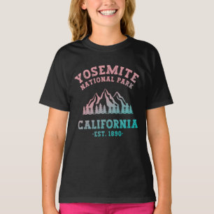 Yosemite National Park California Hiking Gradient T-Shirt
