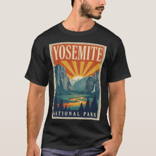 Yosemite National Park California Hiking T-Shirt