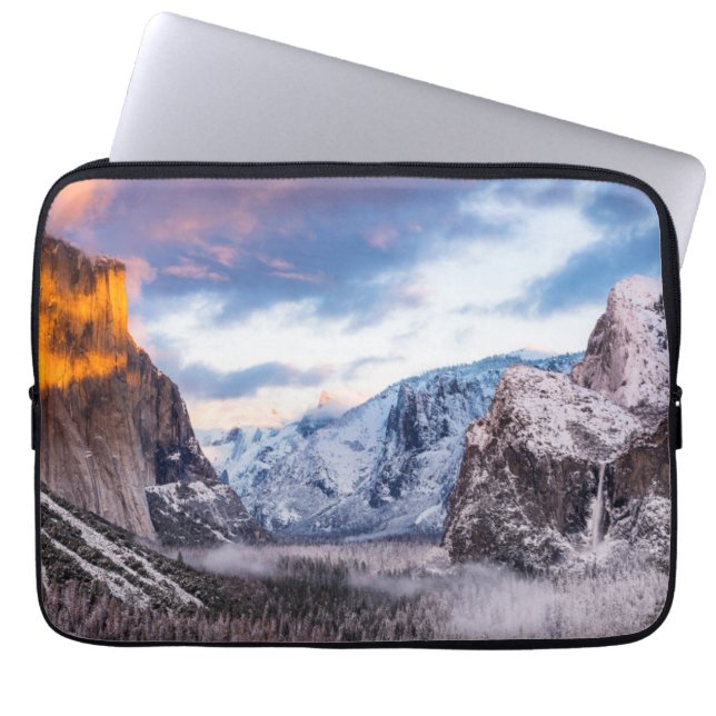 Yosemite National Park, California Laptop Sleeve (Front)