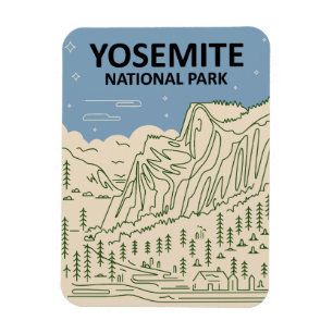 Yosemite National Park California Magnet