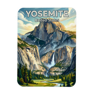Yosemite National Park California Magnet
