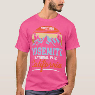 Yosemite National Park California Mountain Tshirt
