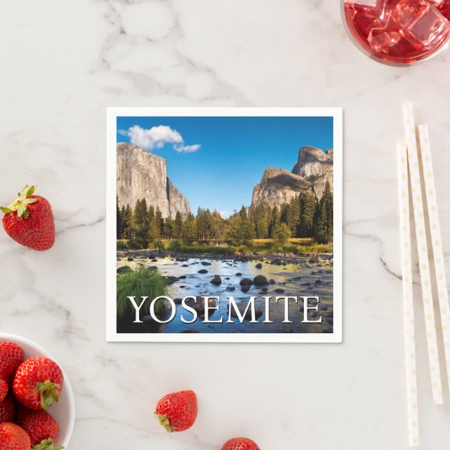 Yosemite National Park, California Napkin (Insitu)