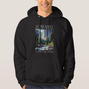 Yosemite National Park California Nature Hiking Hoodie