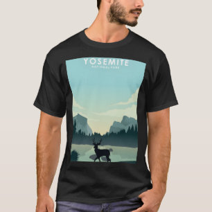 Yosemite National Park California Nature Travel Po T-Shirt