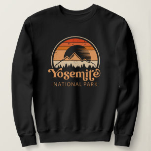 Yosemite National Park California Retro Vintage Sweatshirt