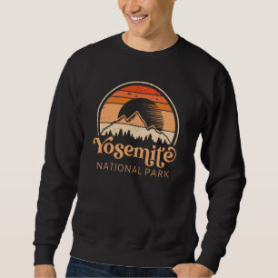 Yosemite National Park California Retro Vintage Sweatshirt