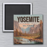 Yosemite National Park California Vintage 1980s Magnet<br><div class="desc">Yosemite National Park California Vintage Souvenirs. Are you a proud to visit Yosemite National Park California ? Show your friends how much you love Mammoth Cave National Park and support the outdoors lifestyle with this awesome eye catching design! There is no way on earth better!</div>