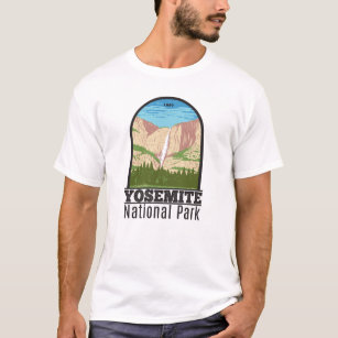 Yosemite National Park California Waterfall T-Shirt