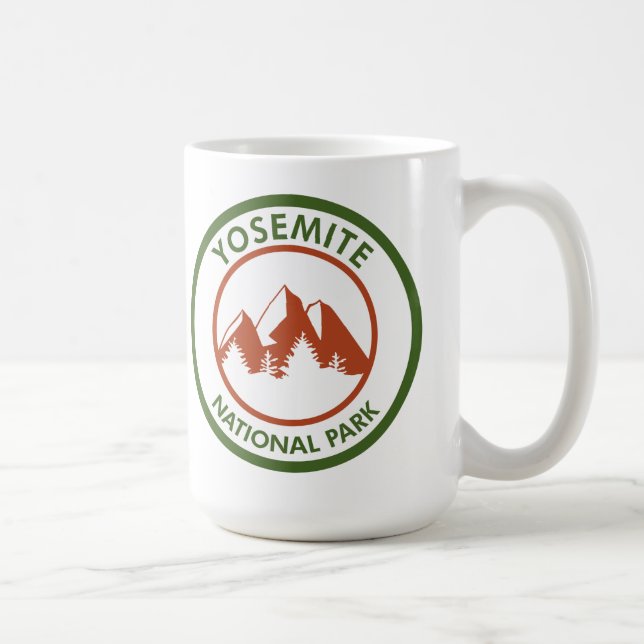Yosemite National Park Coffee Mug (Right)
