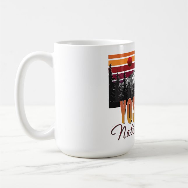 Yosemite National Park  Coffee Mug (Left)