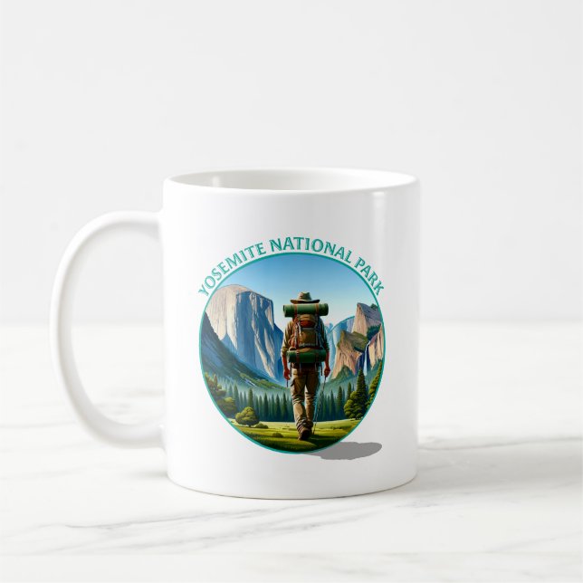 Yosemite National park Coffee Mug (Left)