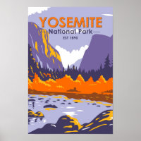 Yosemite National Park El Capitan In Autumn