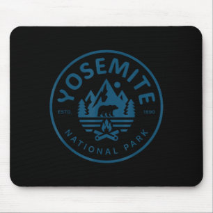Yosemite National Park for Hikers Campers and Mouse Pad