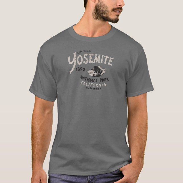 Yosemite National Park Half Dome California Shirt (Front)