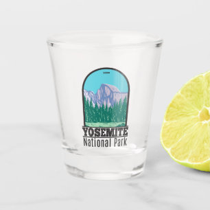 Yosemite National Park Half Dome California  Shot Glass