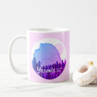 Yosemite National Park Half Dome Purple Lilac