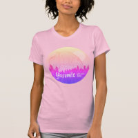 Yosemite National Park Half Dome Sunset Pink