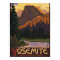 Yosemite National Park - Half Dome Travel Poster