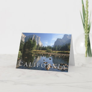 Yosemite National Park   Happy Birthday Card
