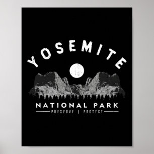 Yosemite National Park Hiking Enthusiasts  Poster