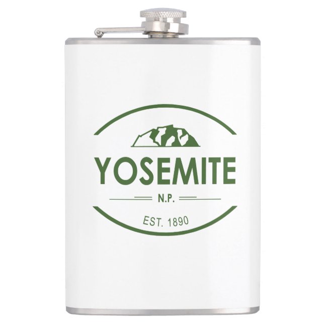 Yosemite National Park Hip Flask (Front)