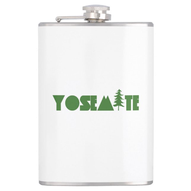 Yosemite National Park Hip Flask (Front)