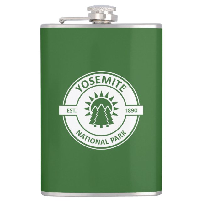 Yosemite National Park Hip Flask (Front)