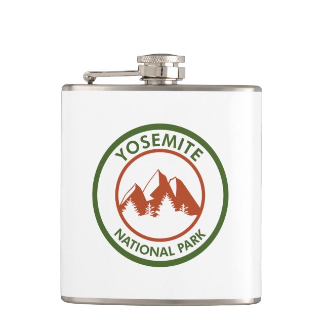 Yosemite National Park Hip Flask (Front)