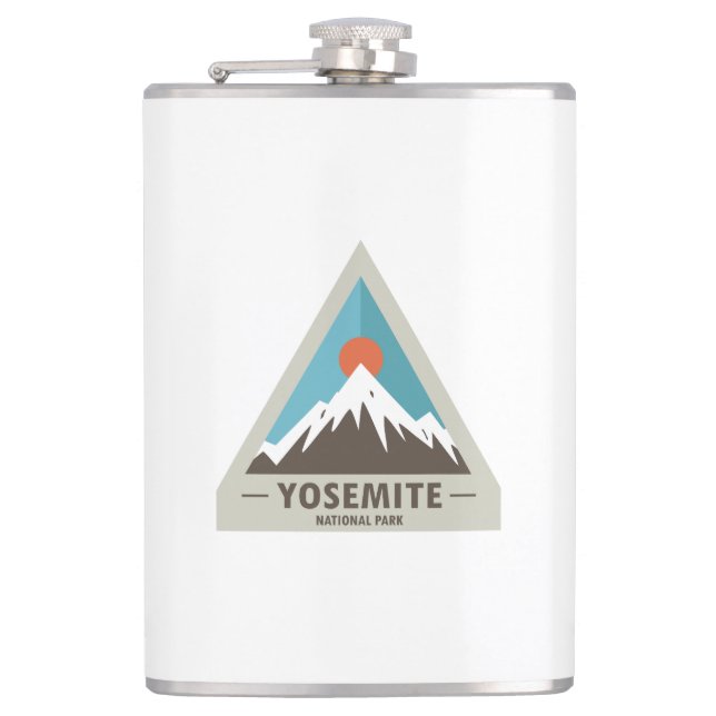 Yosemite National Park Hip Flask (Front)
