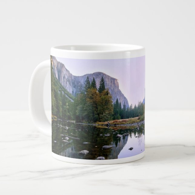 Yosemite National Park Large Coffee Mug (Front Left)
