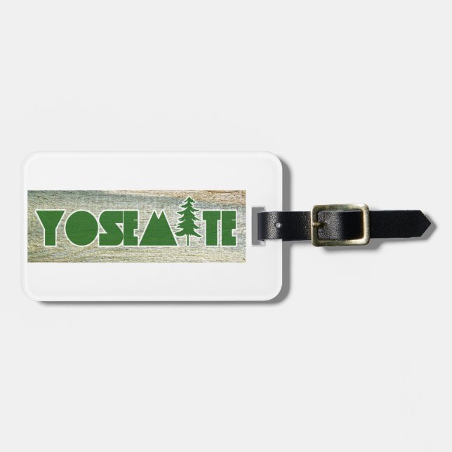Yosemite National Park Luggage Tag (Front Horizontal)