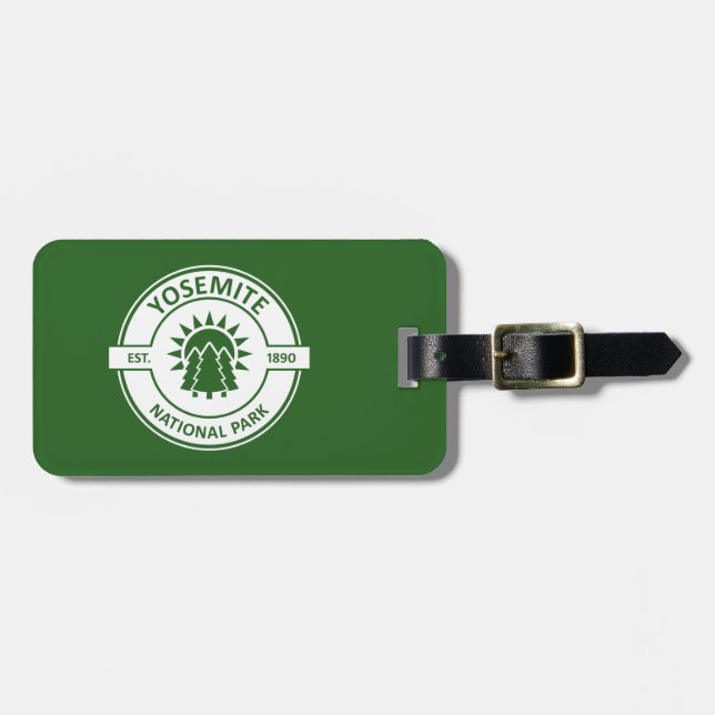 Yosemite National Park Luggage Tag (Front Horizontal)