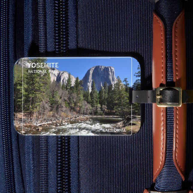 Yosemite National Park Luggage Tag (Front Insitu 4)