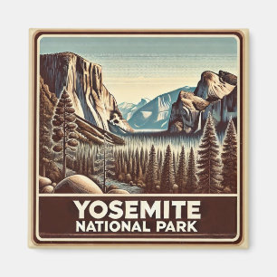 Yosemite National Park Magnet