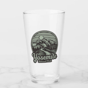 Yosemite National Park Mountain Trail Glass